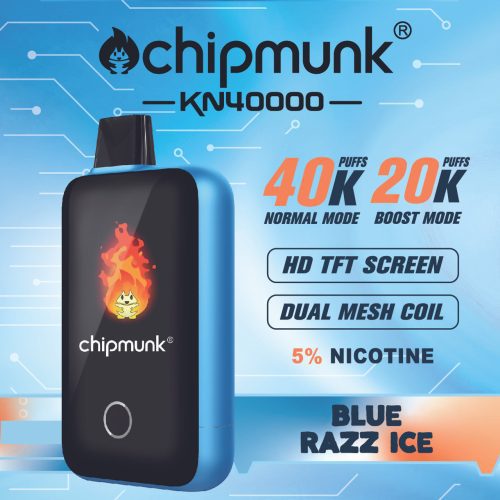 CHIPMUNK KN40000 BLUE RAZZ ICE 96201