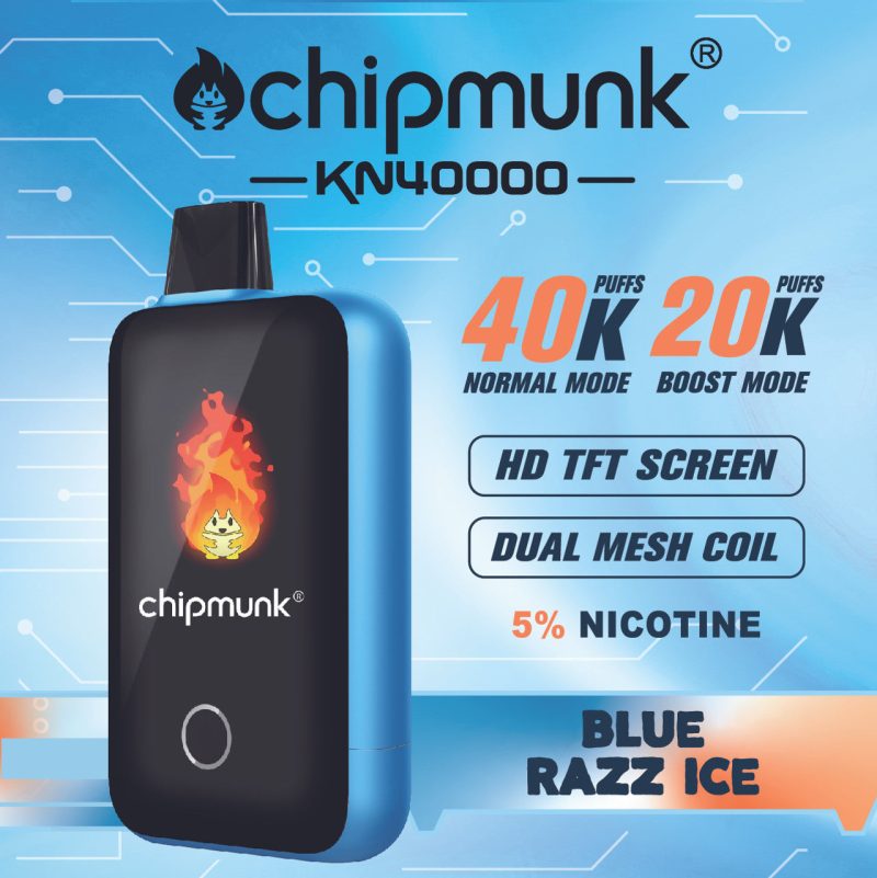 CHIPMUNK KN40000 BLUE RAZZ ICE 96201