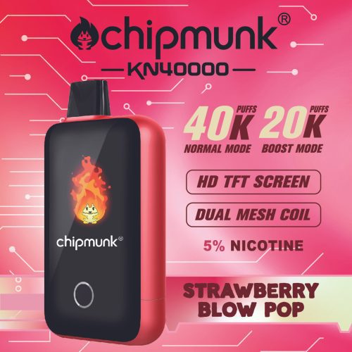 CHIPMUNK KN40000 STRAWBERRY BLOW POP 57459