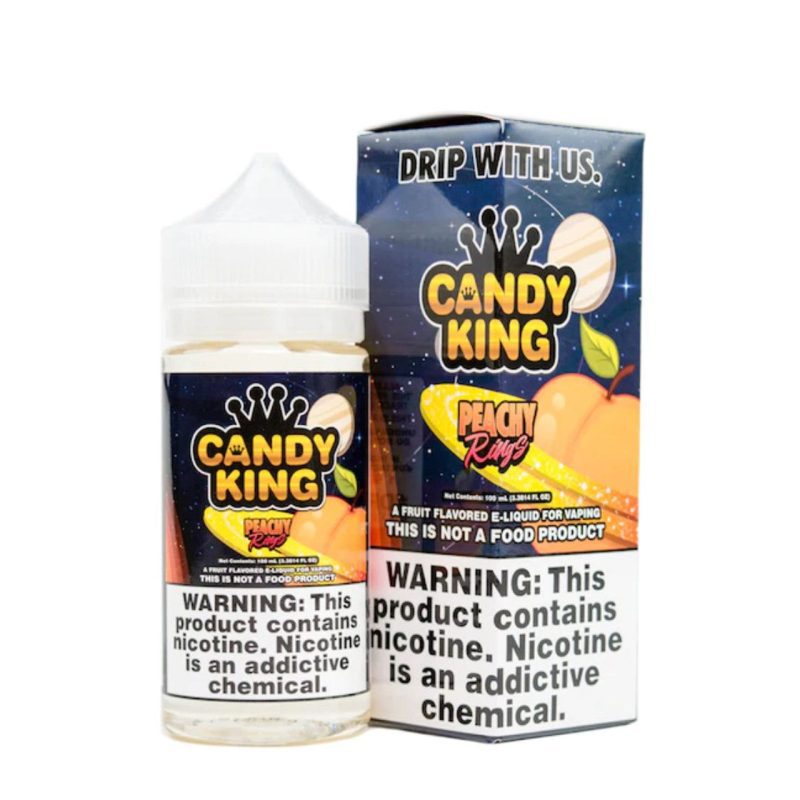 Candy King Peachy Rings 100ml E Juice 08439.1550854482 97733