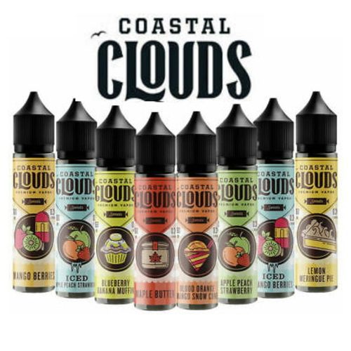 E Liquid 50Ml Coastal Clouds American Vape Juice 63601