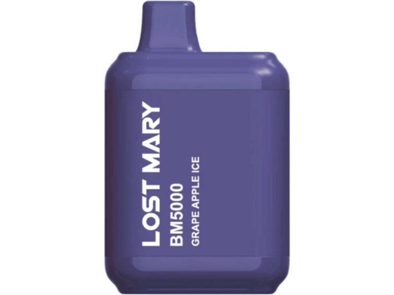 LostMary BM5000 Disposable Vape GrapeAppleIce