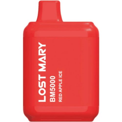 LostMary BM5000 Disposable Vape RedAppleIce