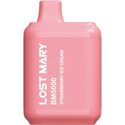 LostMary BM5000 Disposable Vape StrawberryIceCream