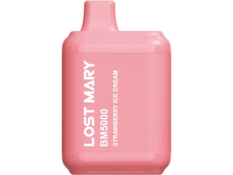 LostMary BM5000 Disposable Vape StrawberryIceCream