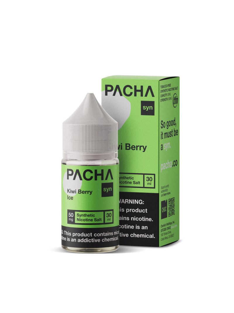 PACHA SYN 30ML 50MGBottleBox KiwiBerryIce 88555