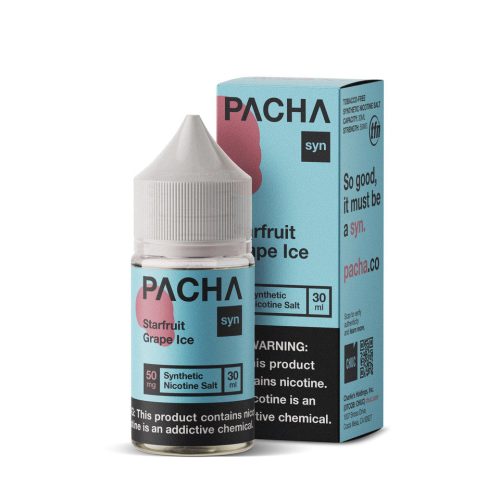 PACHA SYN 30ML 50MGBottleBox StarfruitGrapeIce 39175