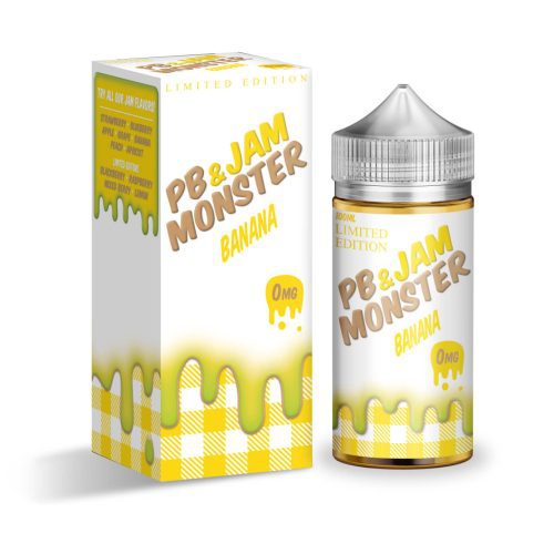 PB Jam Monster Banana 100ml E Juice 0mg 56130