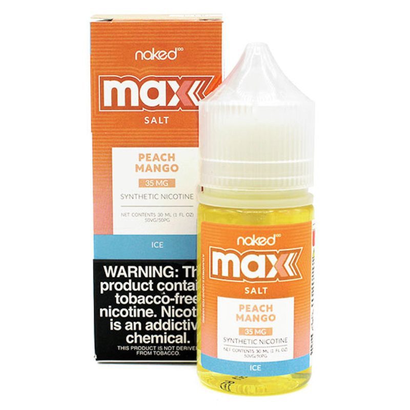 Peach Mango Ice Naked Max Salt 608 00614