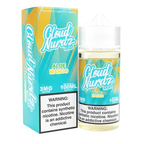 aloe mango iced by cloud nurdz tf nic 100ml 863031