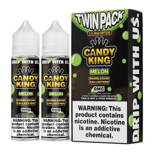 candy king bubblegum e liquid 60ml twin pack 76815