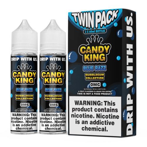 candy king bubblegum e liquid 60ml twin pack 98400