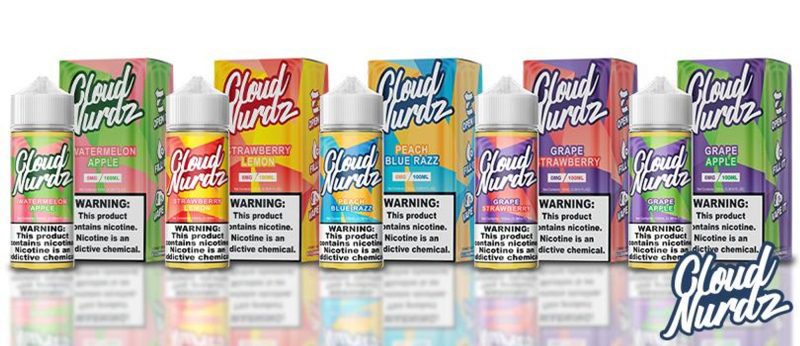 cloud nurdz e liquid 100ml 21295