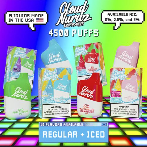 cloud nurdz disposables midwest wholesale vape 8222022 21847