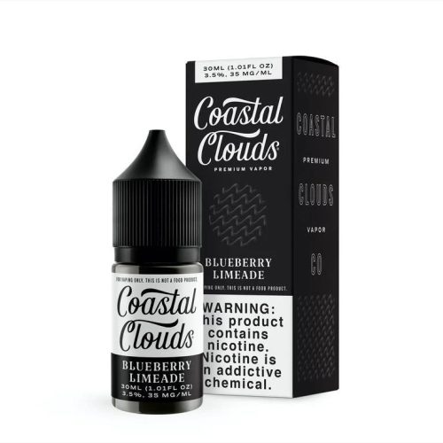 coastal clouds salts blueberry limeade 30ml eliquid 808616