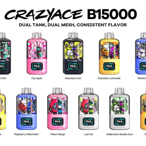 crazyace b15000 dual tank 2 x 10ml 33804