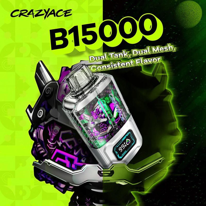 crazyace b15000 dual tank 2 x 10ml 57604