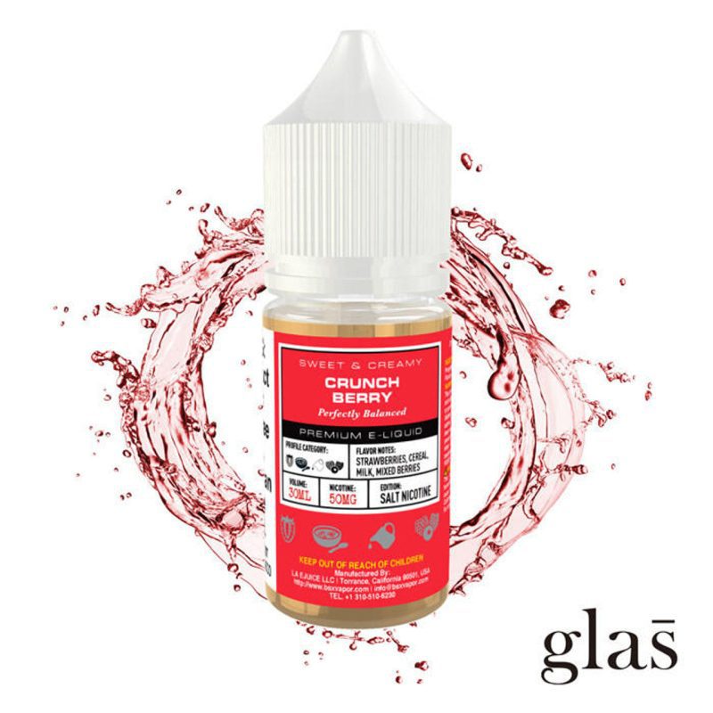 glas bsx tfn salt nic premium e liquid 30ml 92299