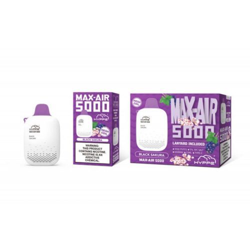 hyppe max air disposable 5000 puffs 07869