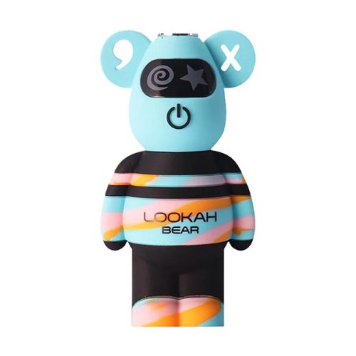 lookah bear 510 battery blue tiedye