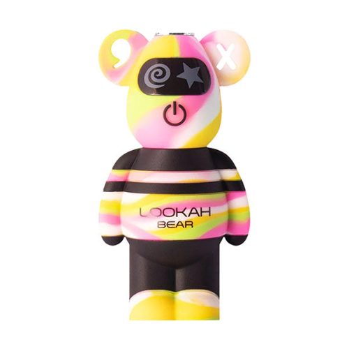 lookah bear 510 battery pink tiedye