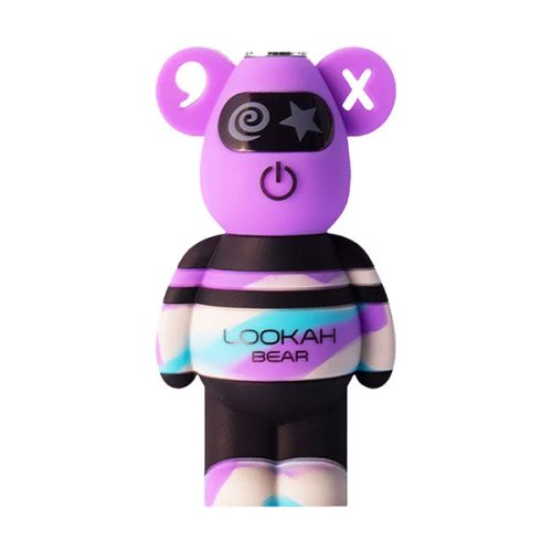 lookah bear 510 battery purple tiedye