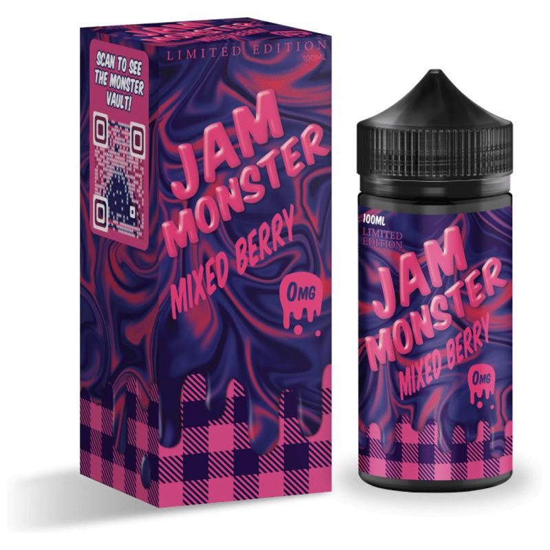 monster vape labs jam monster premium e liquid 100ml 12280