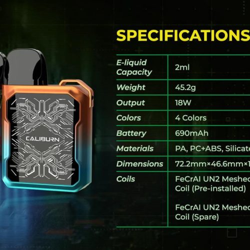 uwell caliburn gk2 kit 96067