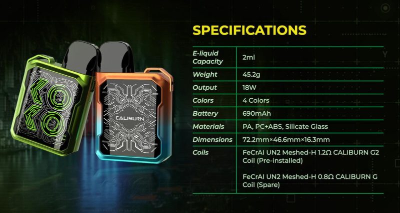 uwell caliburn gk2 kit 96067