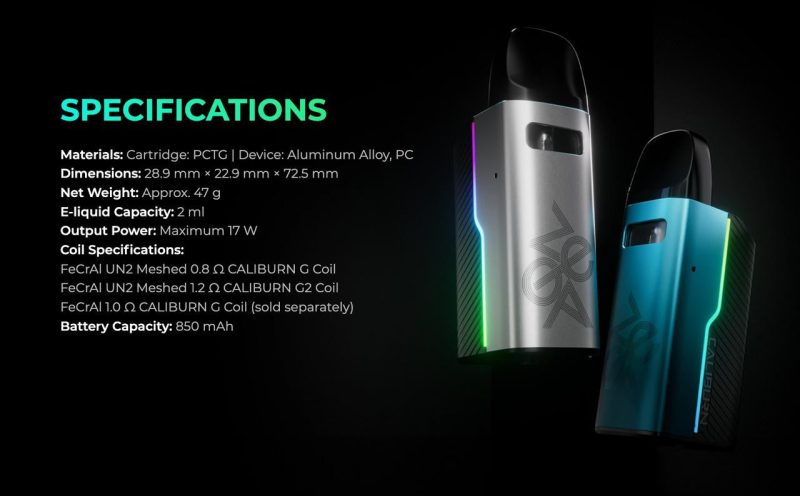 uwell caliburn gz2 pod kit 90236